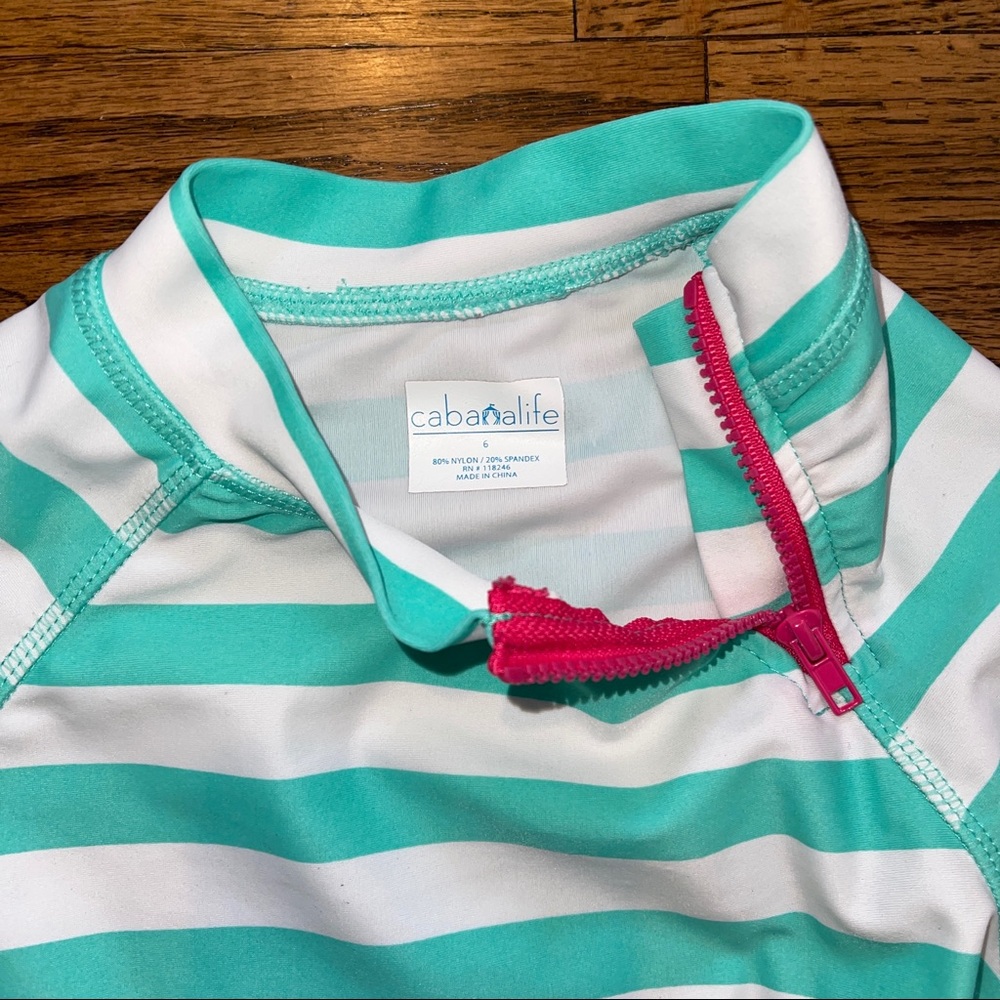 New Cabana Life rash guard top 50+ UV protection - Picture 2 of 3